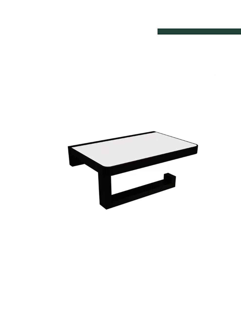 Italy - Papeleira - Eterna c/ suporte inox black