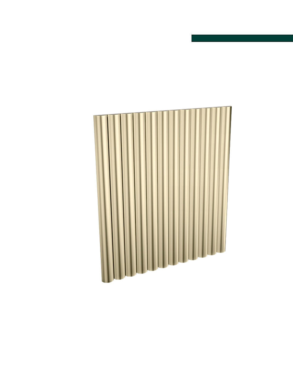 Santa Luzia - Meia cana 599 curva Fendi (PACOTE C/ 6 PEÇAS) 2,80m