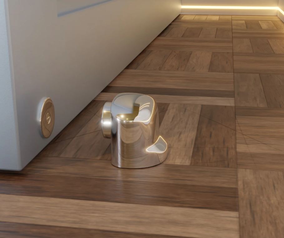 ITALY - Prendedor de Porta EZ 212 Preto (FOTO ILUSTRATIVA)