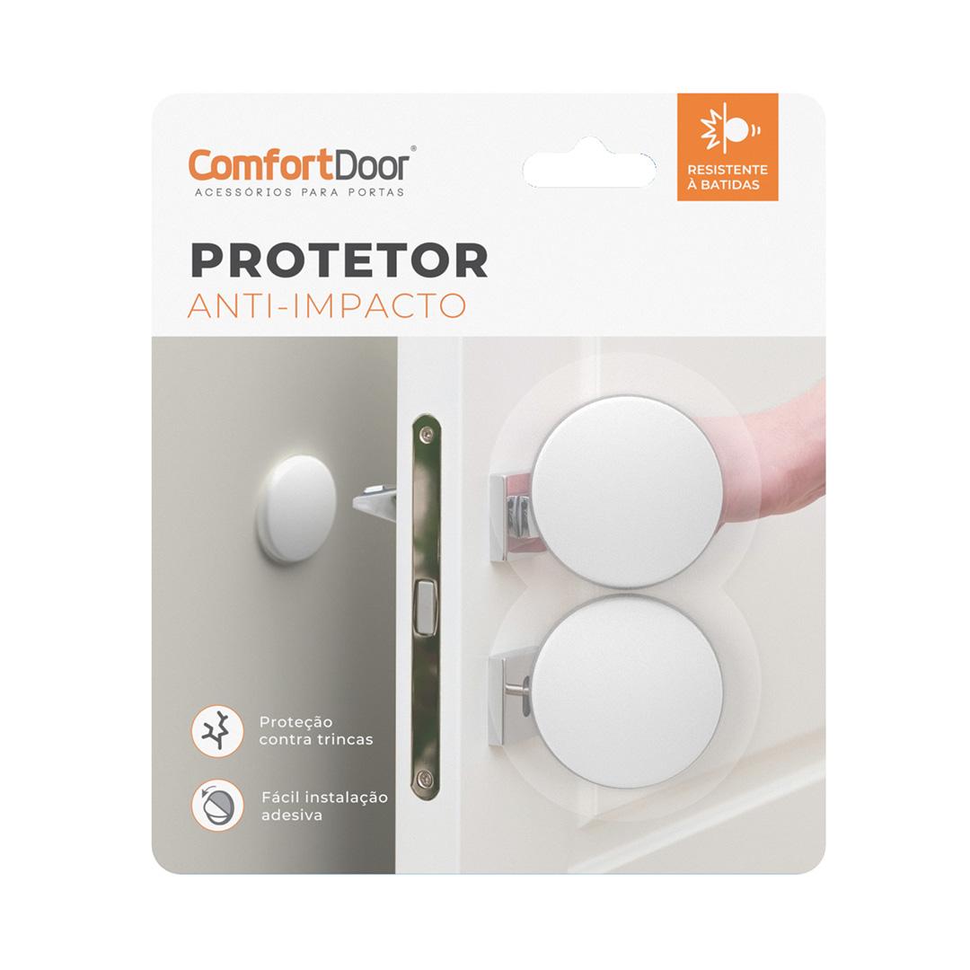 Protetor Anti Impacto Branco - Comfortdoor