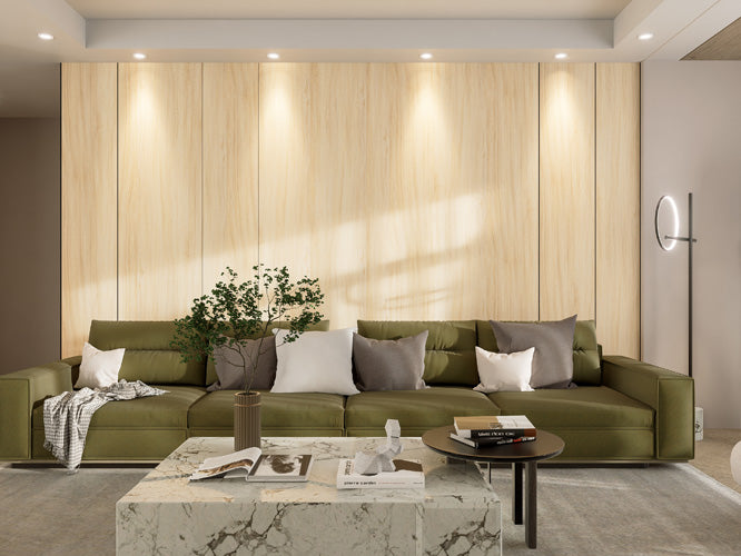 Ecopanel Carvalho Natural 60x2,85 Cx(3 peças com 5,13m²)- 6009 - Santa Luzia