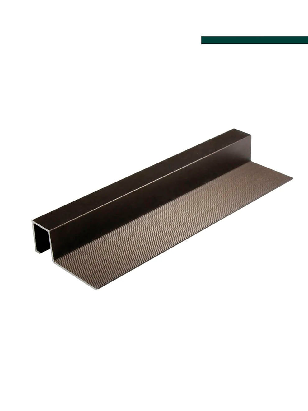 Perfil Listelo com Aba Mera em Alumínio 32mmx13mm (CX com 5 Peças) - Hom
