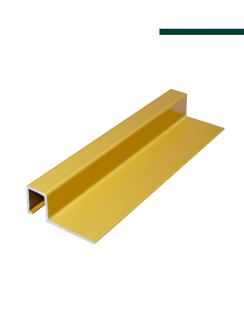 Perfil Listelo com Aba Mera em Alumínio 32mmx13mm (CX com 5 Peças) - Hom