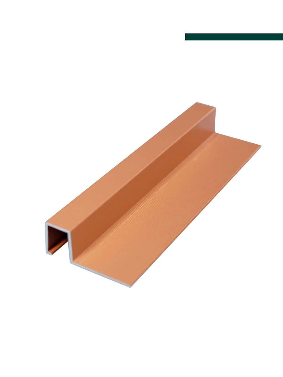 Perfil Listelo com Aba Mera em Alumínio 32mmx13mm (CX com 5 Peças) - Hom