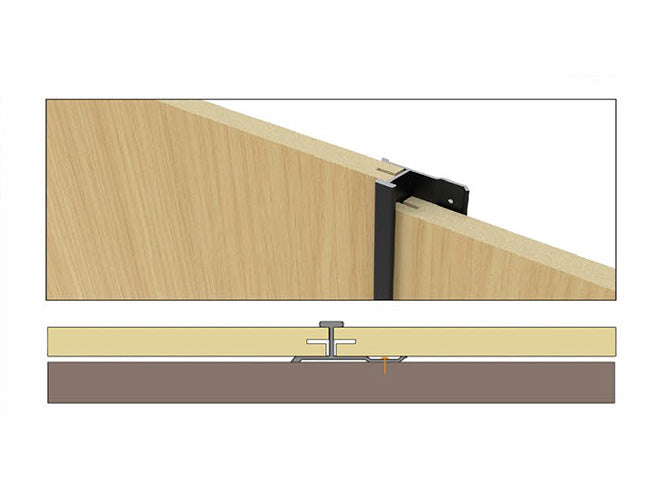 Ecopanel - Perfil Conector Aparente