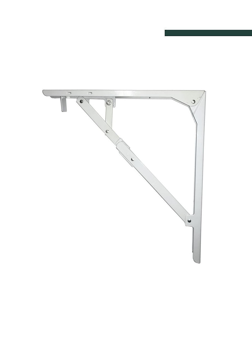 Suporte Dobrável 30cm Reforçado Branco 550 - Bals