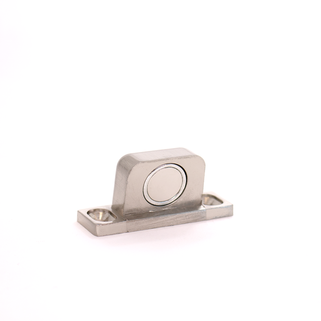 Trava Porta Magnético Slim Escovado - Comfortdoor