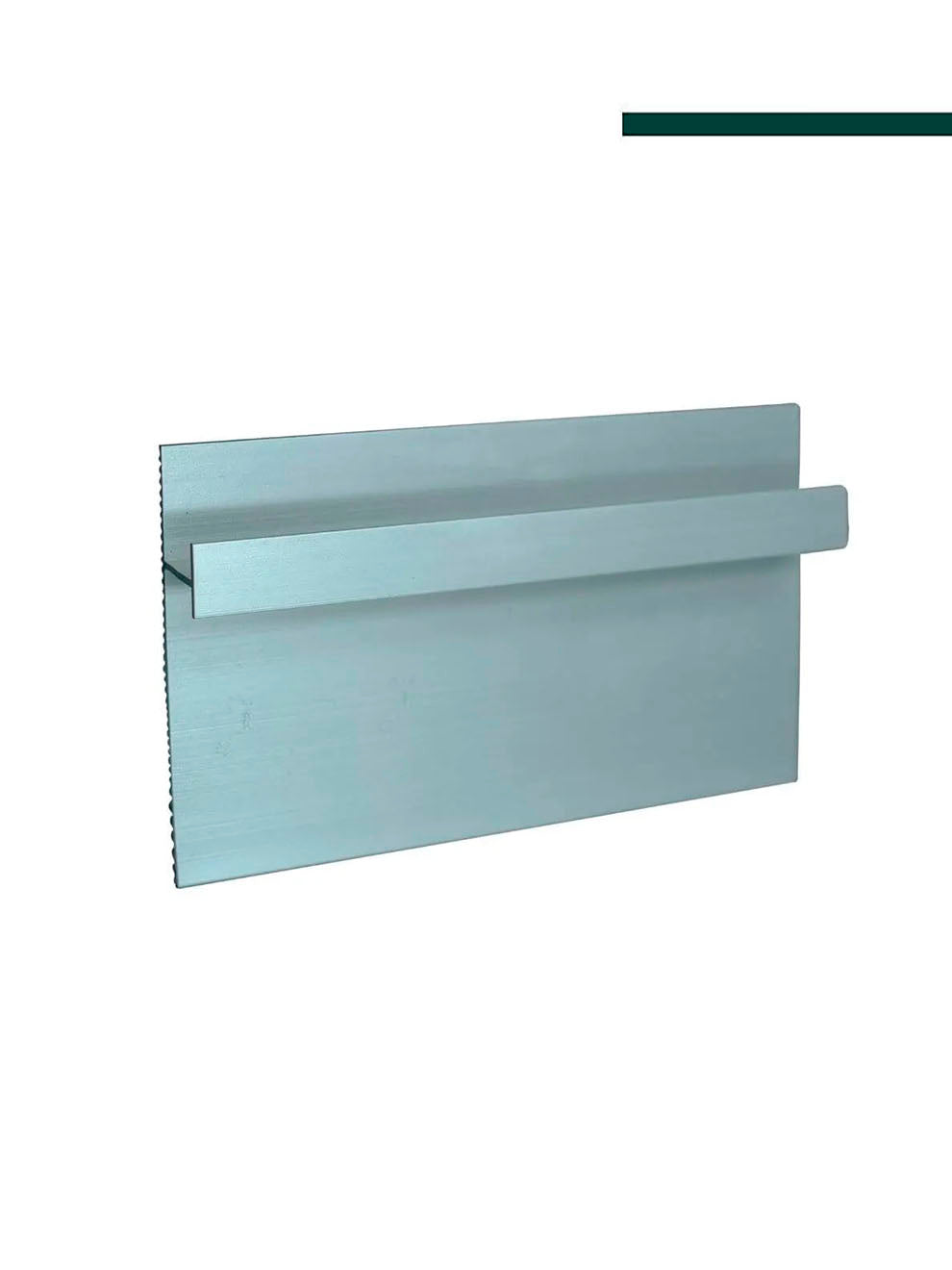 Rodapé Invertido Vytis em Alumínio com Aba para LED 62mm x 13mm (CX com 5 Peças) - Hom