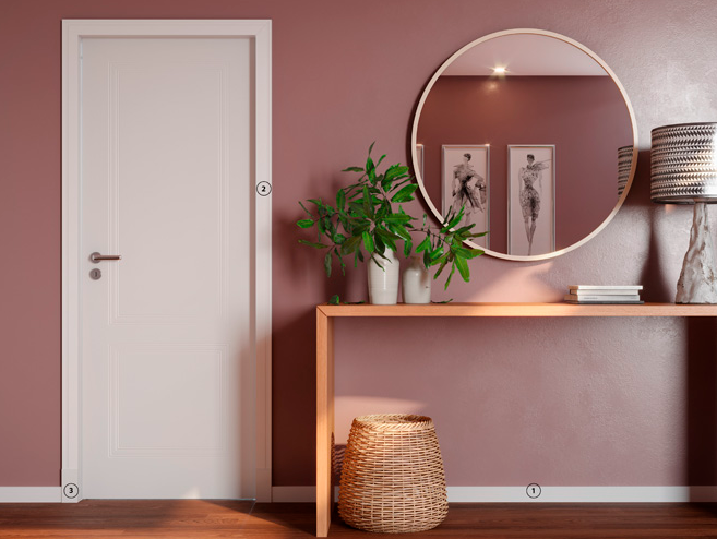 Guarnição 456 branca – 7cm - Barra - Santa luzia