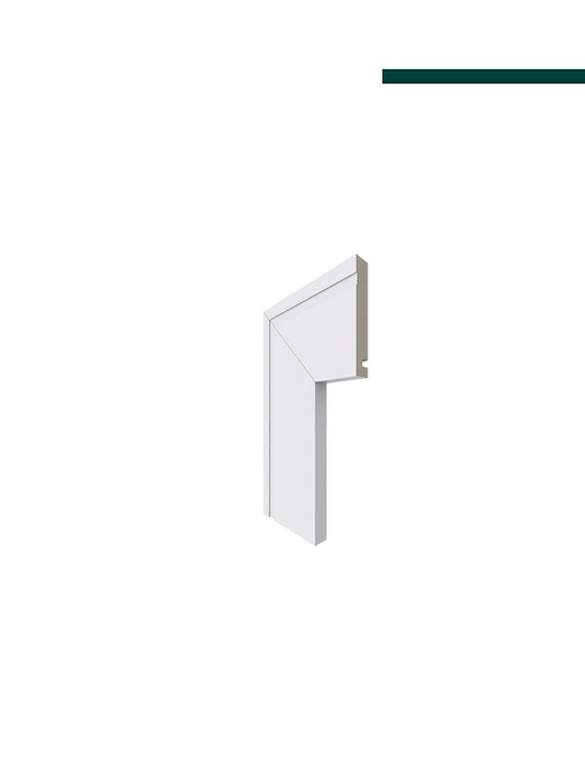 Guarnição 457 branca – 10cm - (CX C/11 PEÇAS) - Santa luzia