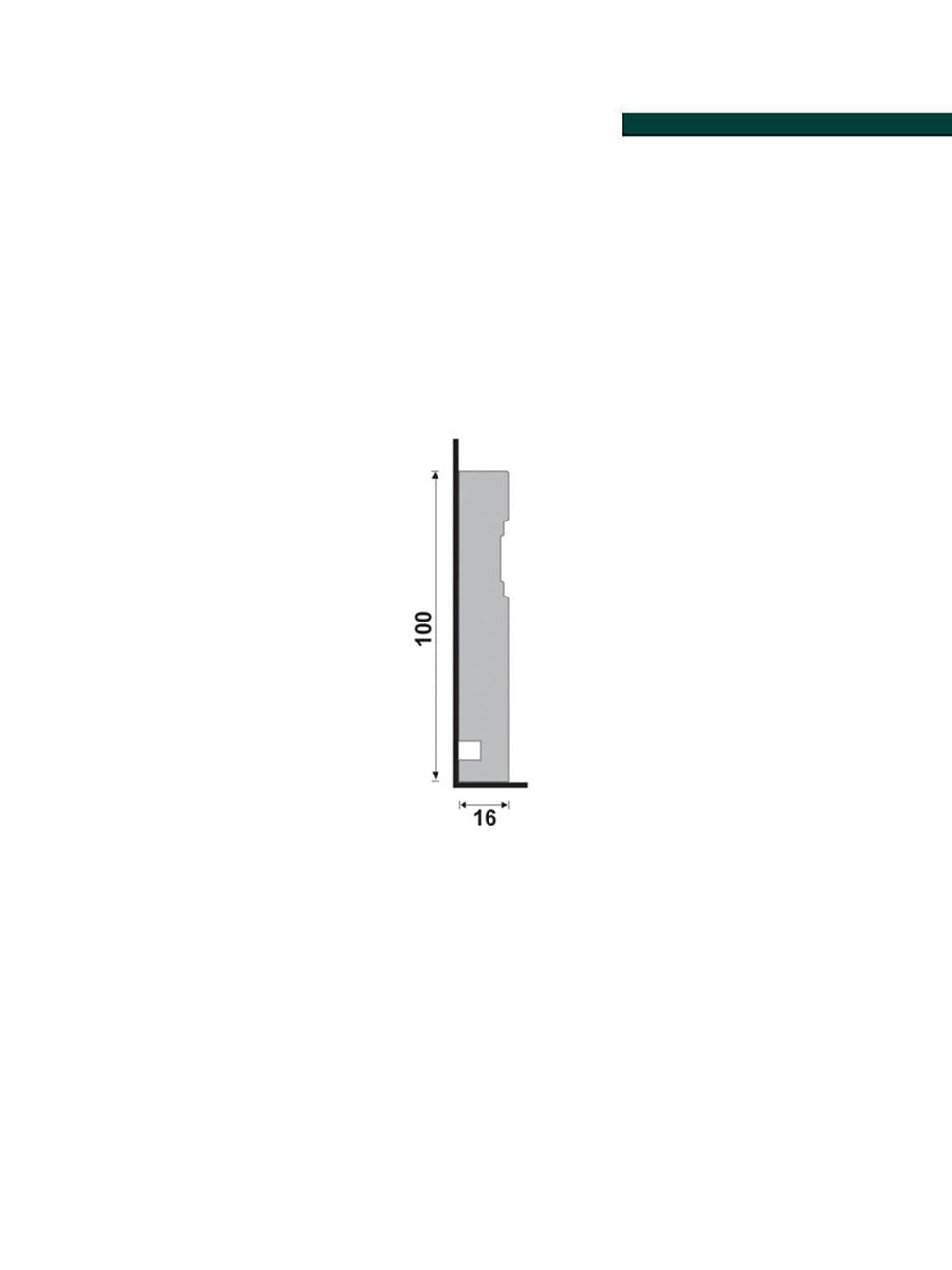 Guarnição 514 branca – 10cm - Barra - Santa luzia