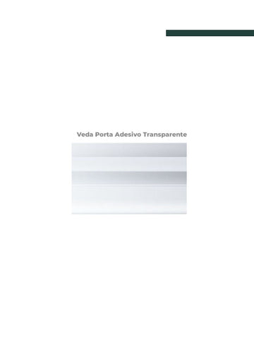 Veda Porta Adesivo Transparente 100 cm - ComfortDoor