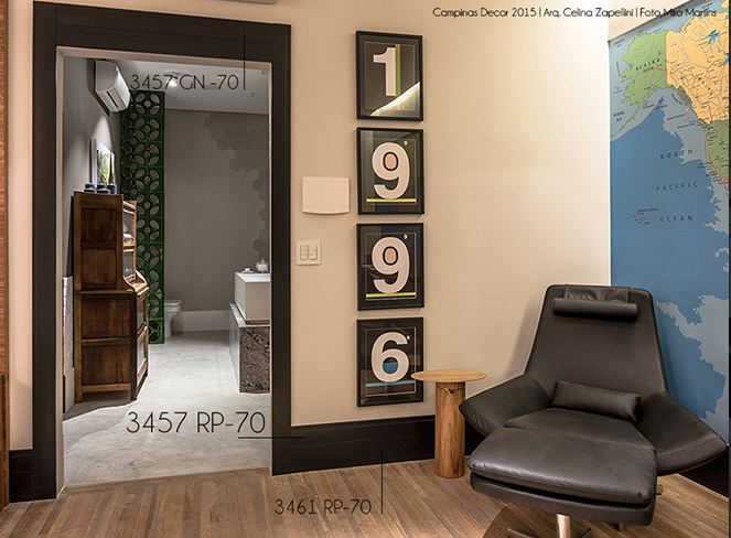 Guarnição 3457 preta – 10cm - Peça - Santa luzia