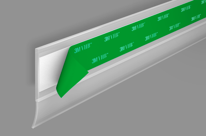 Veda Porta Adesivo Transparente 100 cm - ComfortDoor