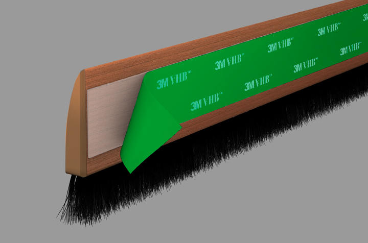 Veda Porta Adesivo Marrom 100 cm - ComfortDoor