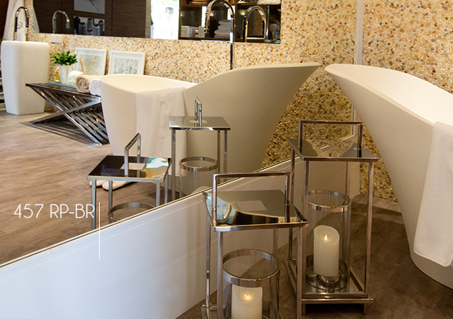 Rodapé 457 Branco – 10cm - (CX C/10 PEÇAS) - Santa Luzia