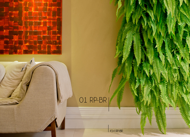 Rodapé 01 Branco – 12cm - Barra - Santa Luzia