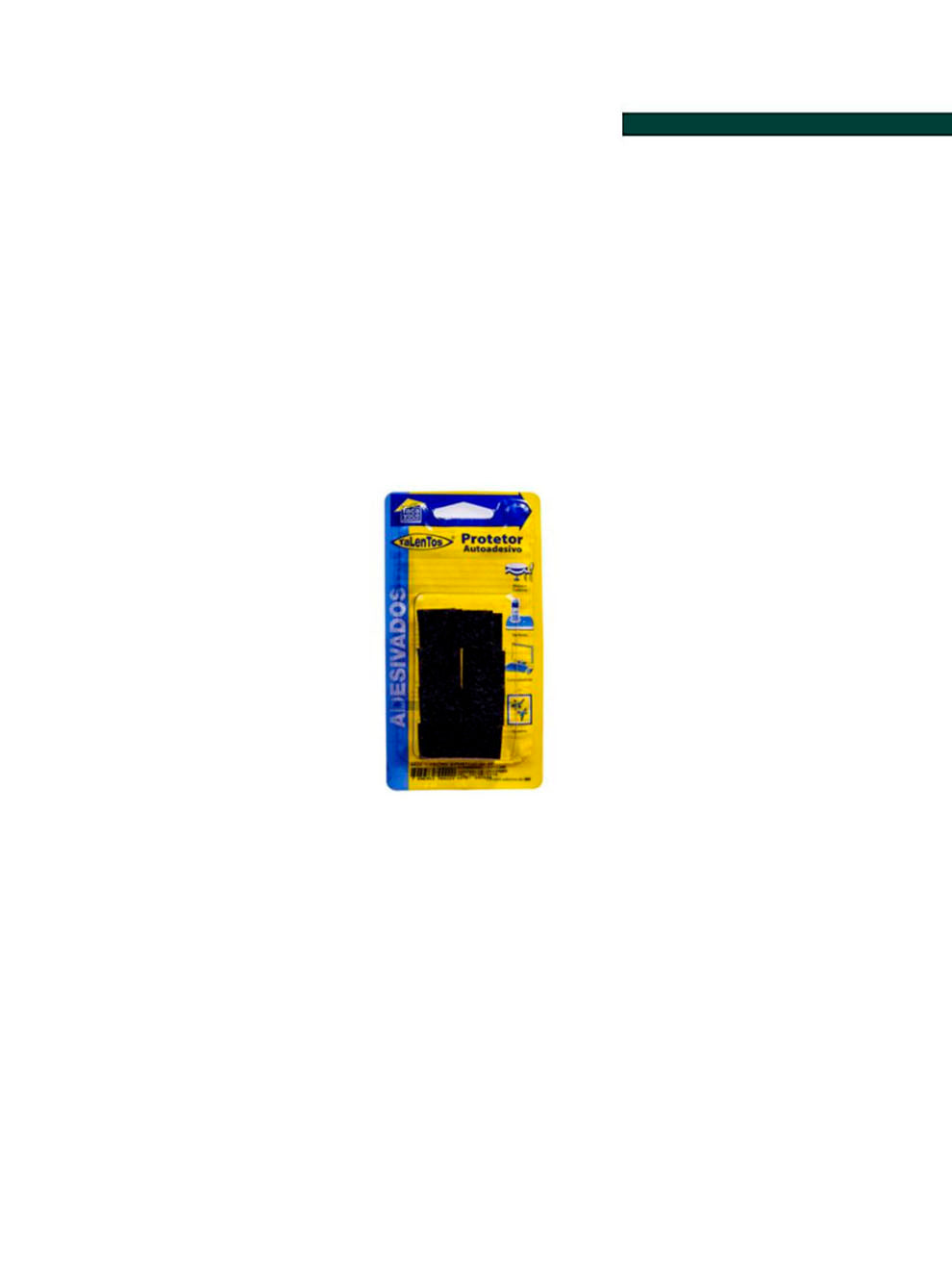 Talentos - Feltro Sintético 22 x 22 mm Quadrado cartela com 16 peças – 4422