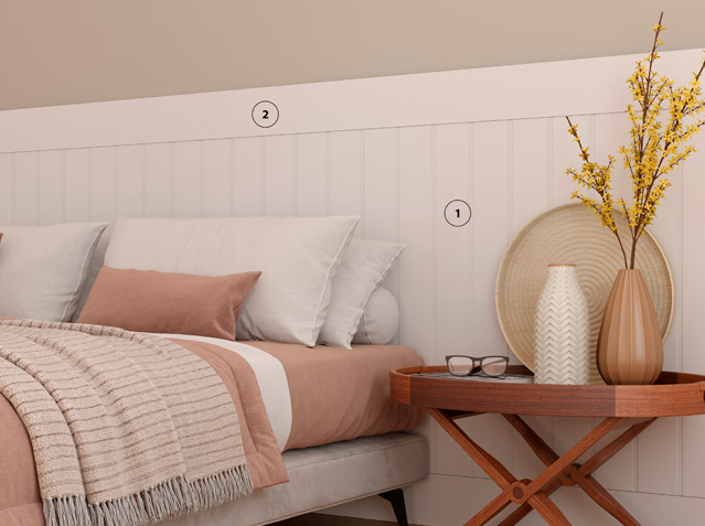 Rodapé 496 Branco – 15cm - (CX C/10 PEÇAS) Santa Luzia
