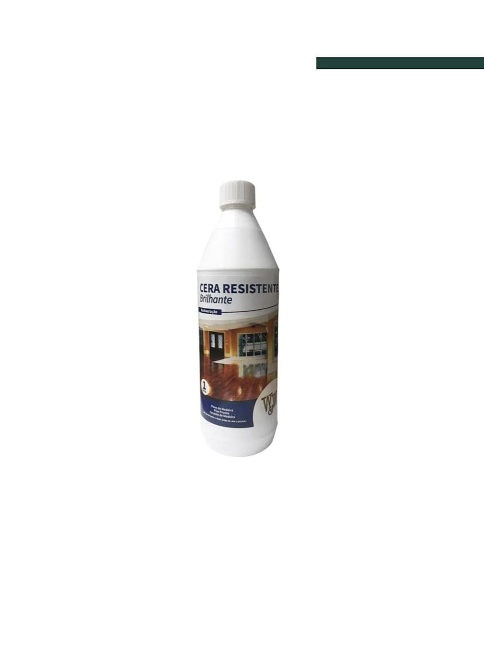 W&W - Cera resistente piso madeira brilhante 1Lt