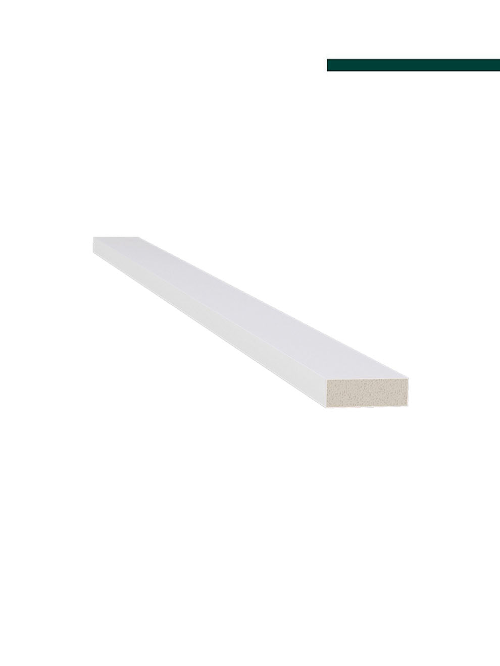 Filete Branco 23,5mm x 8mm x 2,80m - (PCT C/2) -  Santa Luzia