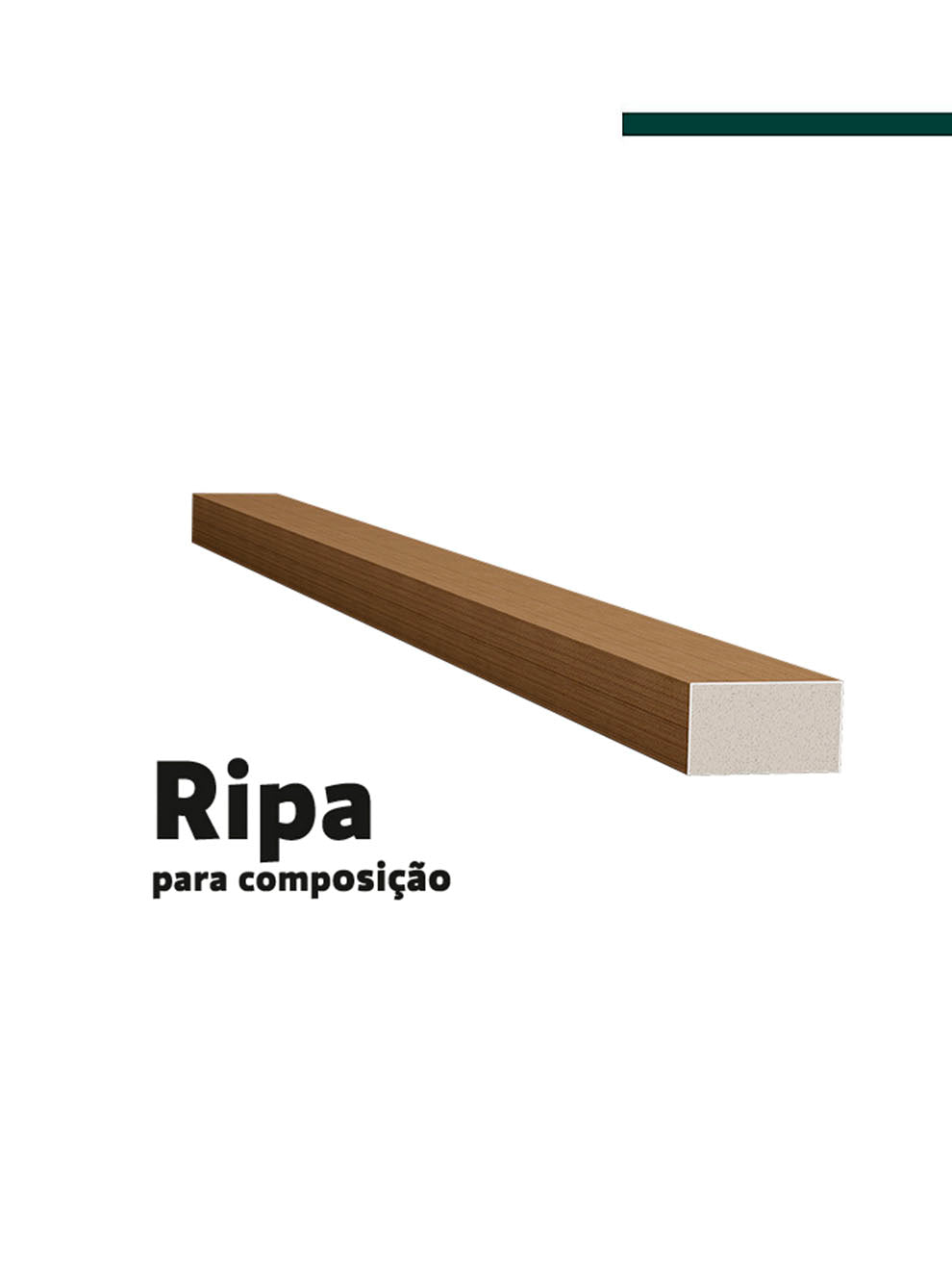 Filete Cobre 23,5mm x 8mm x 2,80m - (PCT C/2) -  Santa Luzia