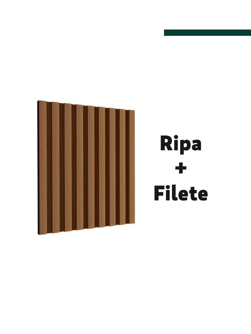 Filete Cobre 23,5mm x 8mm x 2,80m - (PCT C/2) -  Santa Luzia