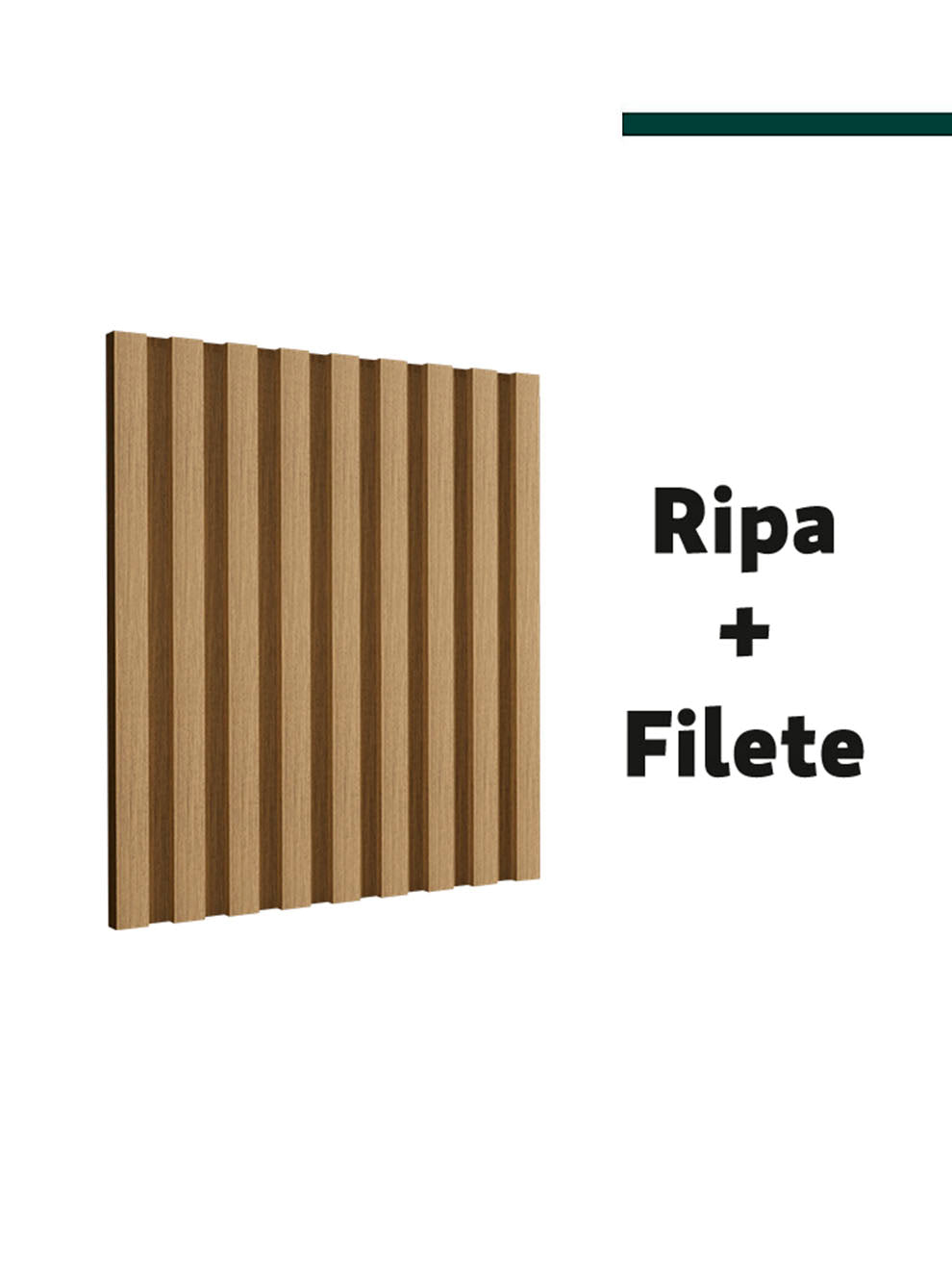 Filete Cumaru 23,5mm x 8mm x 2,80m - (PCT C/2) -  Santa Luzia