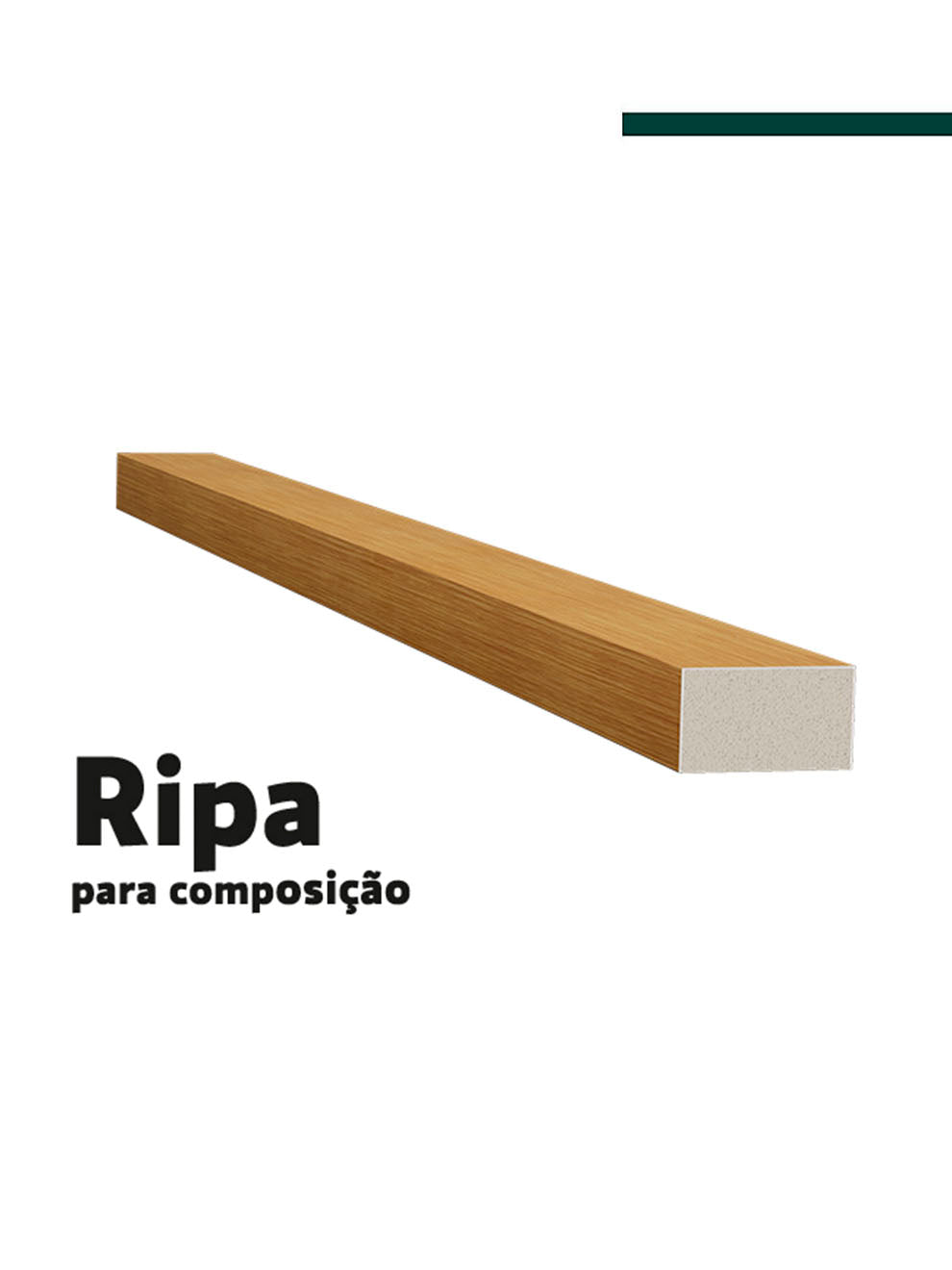 Filete curupixa 23,5mm x 8mm x 2,80m - (PCT C/2) - Santa Luzia