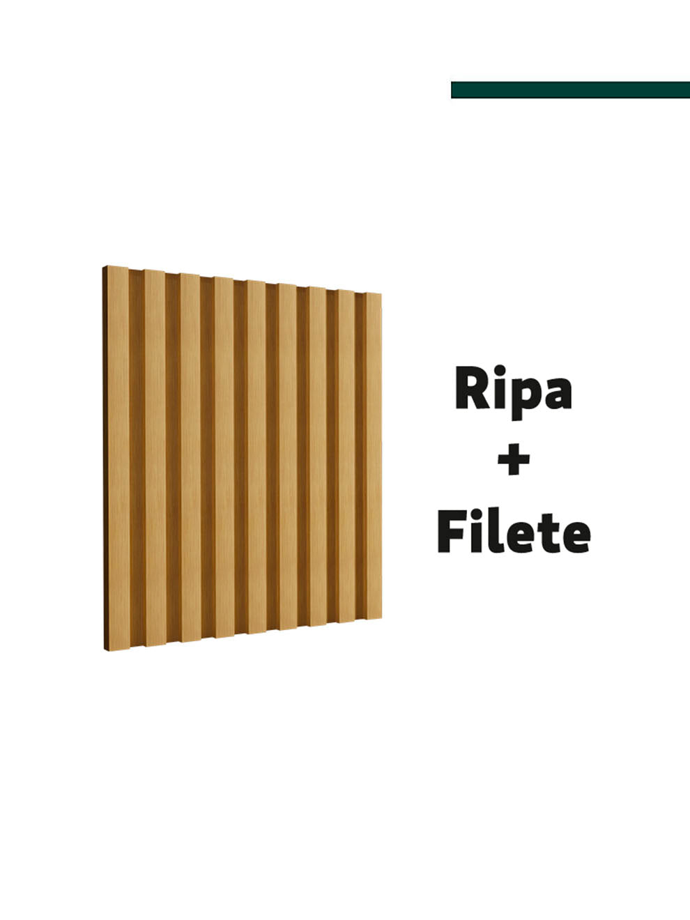 Filete curupixa 23,5mm x 8mm x 2,80m - (PCT C/2) - Santa Luzia