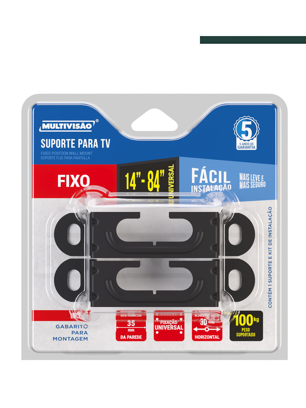 Multivisão - Suporte Fixo Para TV de 14" a 56"