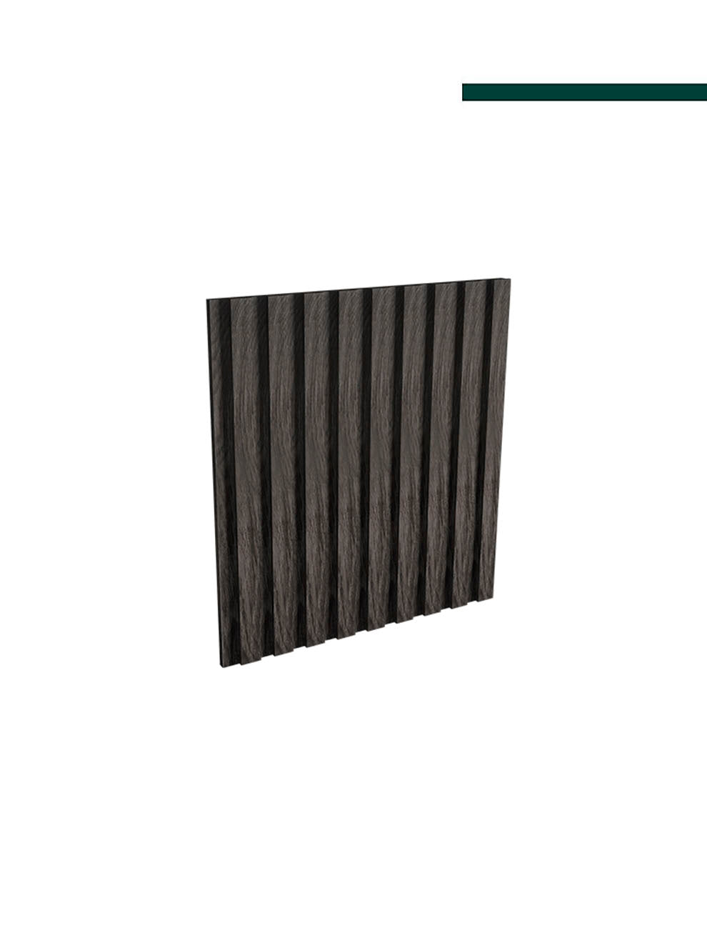 Ripado 55 ébano 55mm x 16mm x 2,80m PAR - Santa Luzia