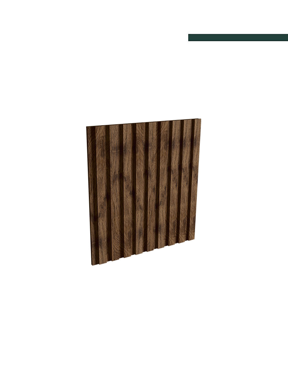 Ripado 55 Ipê escuro 55mm x 16mm x 2,80m PAR - Santa Luzia