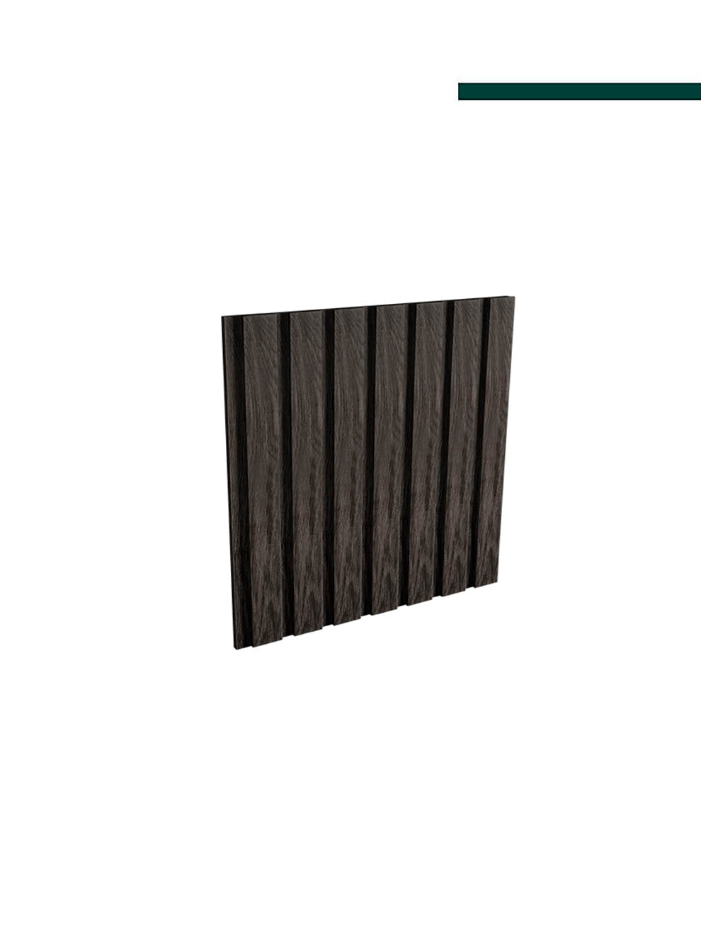 Ripado 75 ébano 55mm x 16mm x 2,80m PAR - Santa Luzia