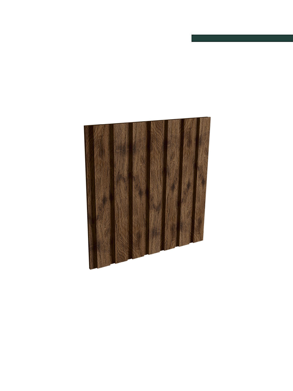 Ripado 75 Ipê escuro 55mm x 16mm x 2,80m PAR - Santa Luzia