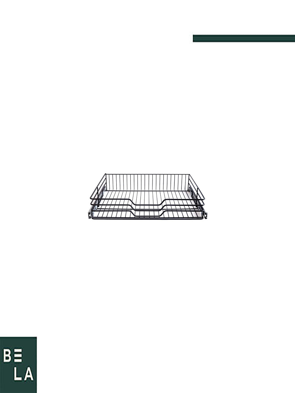 Jomer - GAVETA FRUTEIRA 400 PT C TRILHOS 370X110X450MM 2471