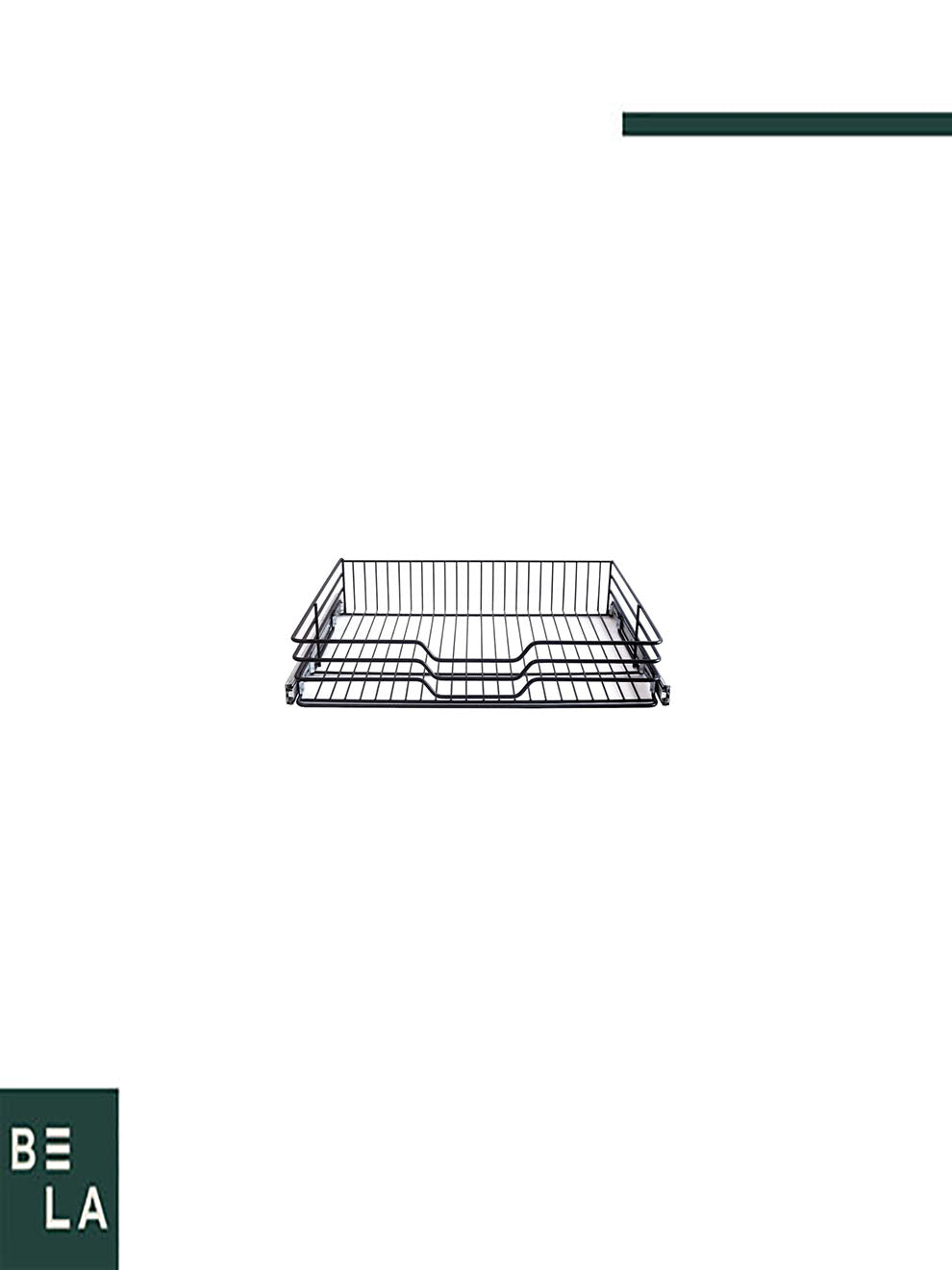 Jomer - GAVETA FRUTEIRA 500 PT C TRILHOS 470X110X450MM 2472