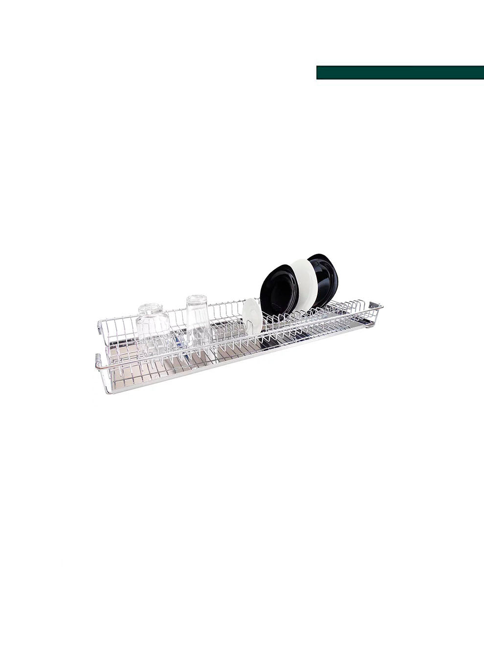 Jomer - Escorredor de embutir 28 pratos inox 3071