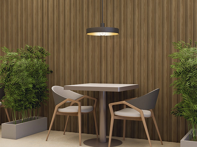 Painel Ubá Cipres 100mm x 16mm x 2,80m - (CX C/ 2,24m2 ou 8 peças) - Santa Luzia