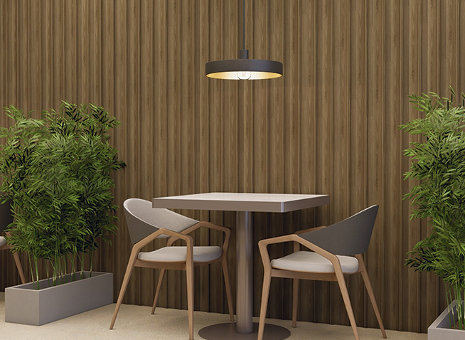 Painel Ubá freijó 100mm x 16mm x 2,80m - (CX C/ 2,24m2 ou 8 peças) - Santa Luzia