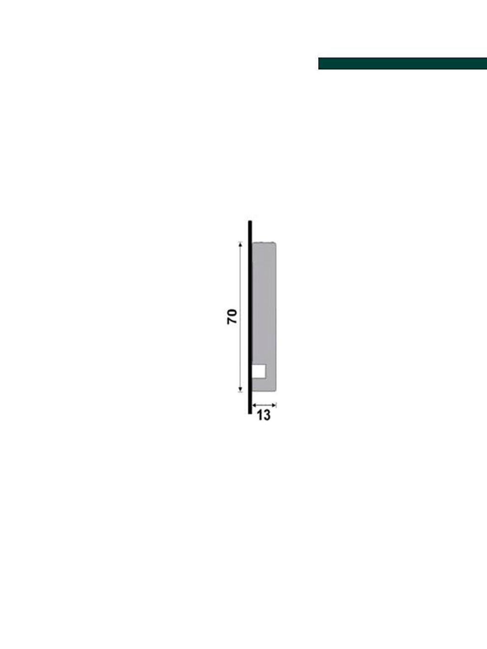 Guarnição 451 branca - 7cm - (CX C/14 PEÇAS) - Santa luzia