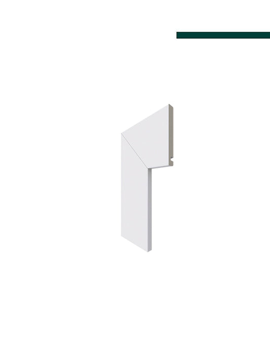 Guarnição 454 branca - 10cm - (CX C/8 PEÇAS)- Santa luzia