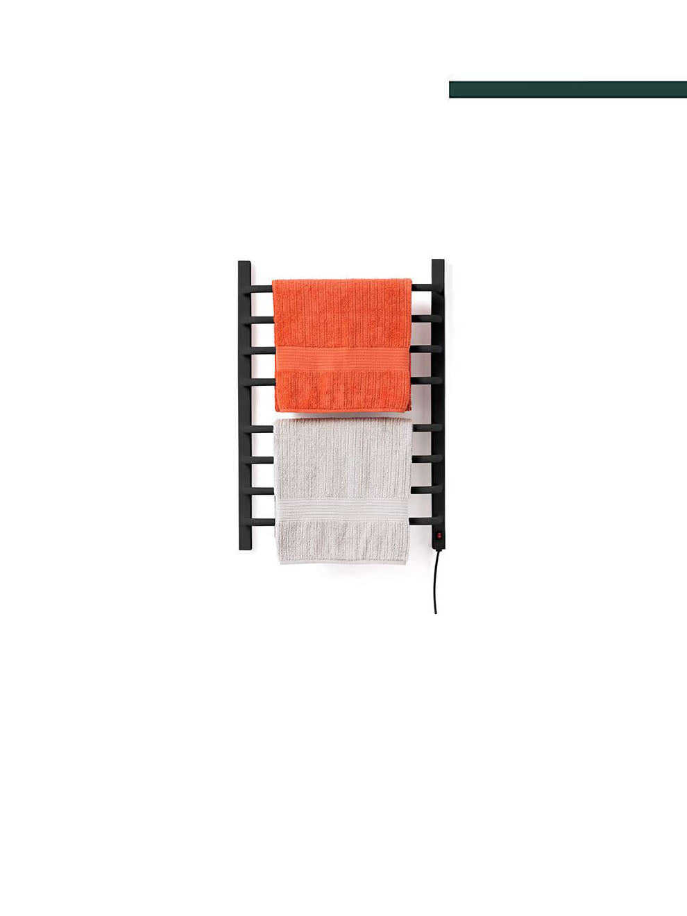 Toalheiro Térmico Grande Preto 110v - Lado Esquerdo - FLAPE
