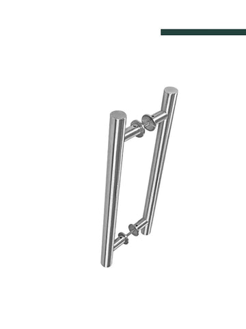 VESFER - Alça 3008 1'' X40cm ALUMÍNIO POLIDO (PAR)