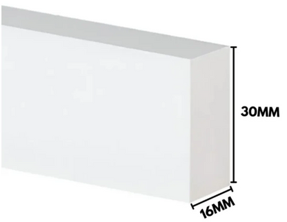 Roda meio 30003 classico arquitech 2,40m 30x16mm - Peça