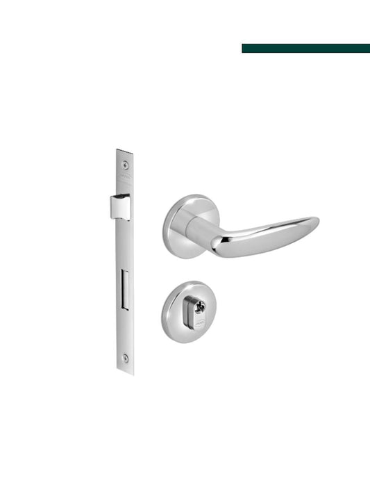 IMAB - Fechadura VERT 2 Cromado Acetinado Externa