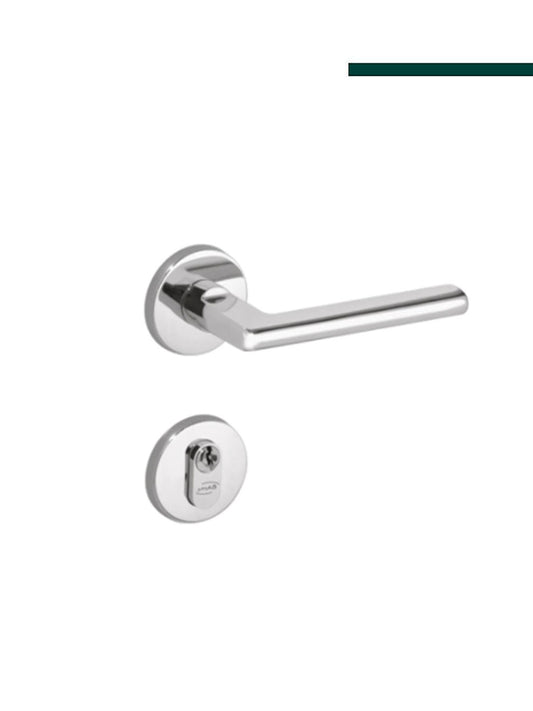 IMAB - Fechadura Nébula cromada externa