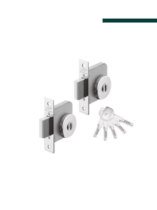 IMAB - Fechadura Auxiliar 2200 Latão dupla C081 CROMADO