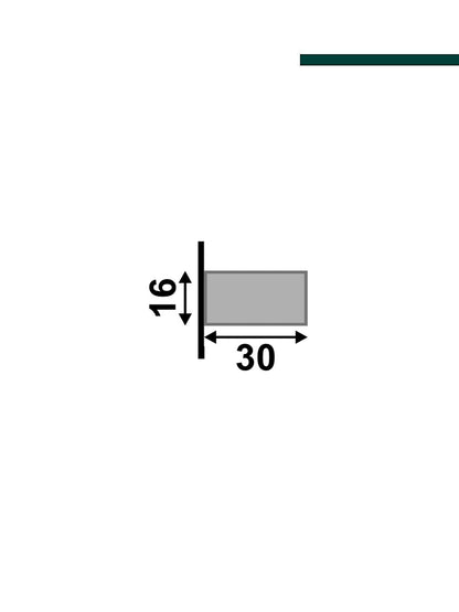 Santa Luzia - Ripa ebano 30mm x 16mm 2,80m (PCT C/2)