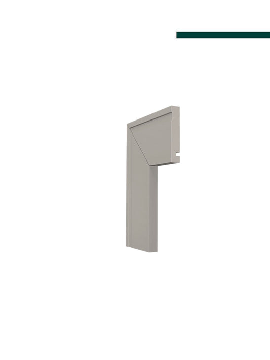 Santa Luzia - Guarnição 456 Cinza Glacial – 10cm - Barra